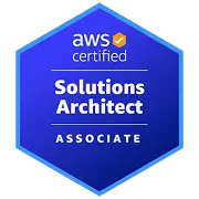 Odznaka certyfikacji AWS Solutions Architect